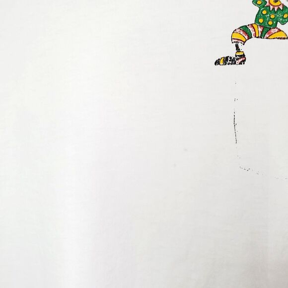 VTG Maui T-Shirt Fringe Global Impressions "We're Jammin" MENS Shredded Tee SZ L - Picture 4 of 9